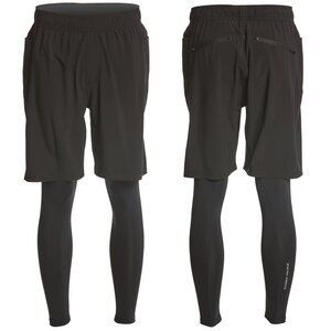 Spiritual Gangster Men's Rise 2fer Leggings Medium